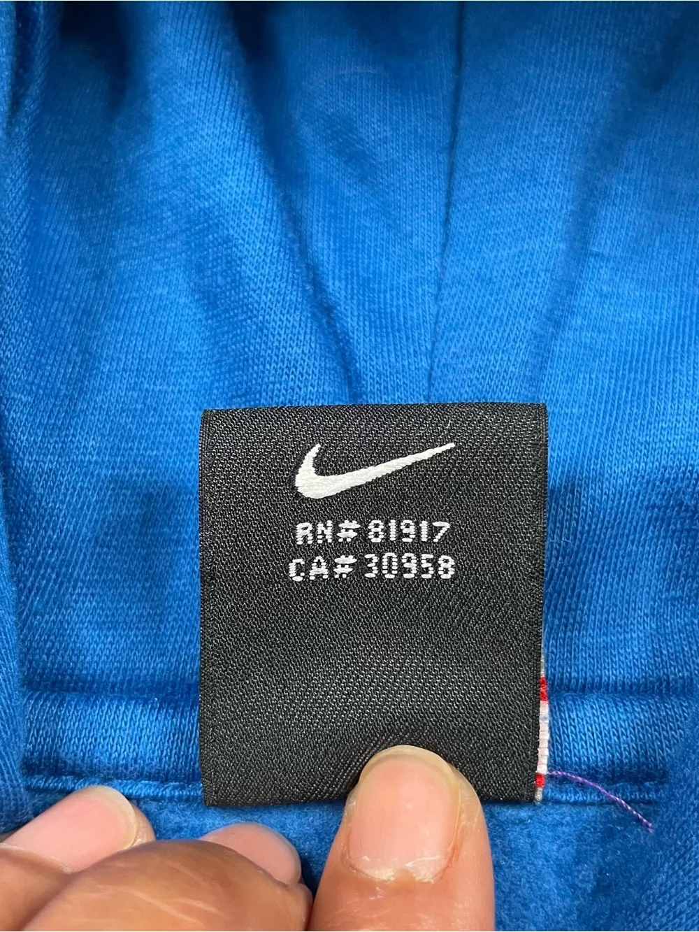 Florida Gators UF Nike Hoodie Youth Teens XL Blue Center Swoosh Sweatshirt